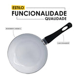 Frigideira com revestimento cerâmico - 28cm