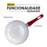 Frigideira com revestimento cerâmico - 28cm