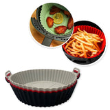 Cesto Silicone para Air Fryer