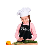 Avental Infantil Mini Chef - Preto