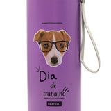 Garrafa Color Estampa Pet Inox 480ml - Roxo