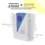 Campainha Residencial Wireless Sem Fio