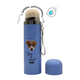 Garrafa Color Estampa Pet Inox 480ml - Azul