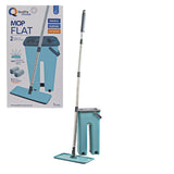 Rodo Flat Mop Balde Lava e Seca Profissional Com 2 Refis