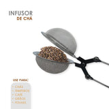 Infusor De Chá Coador Inox