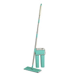 Rodo Flat Mop E Balde Lava E Seca Profissional Com 1 Refil