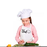 Avental Infantil  Mini Chef - Branco