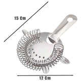 Coador Strainer De Gelo Profissional Aço Inox