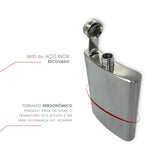 Cantil de Bolso Inox 230ml